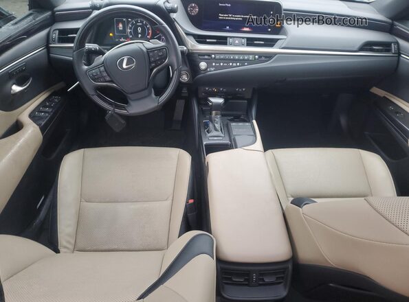 58ADZ1B15MU102240 2021 LEXUS ES Black Вид панелі приладів