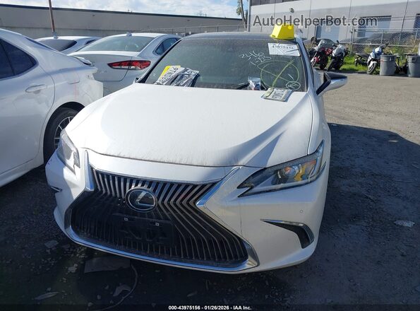 58ADZ1B17MU101588 2021 LEXUS ES 350 White Widok zestawu wskaźników