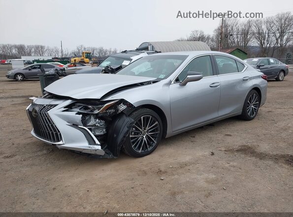 58ADZ1B17NU127237 2022 LEXUS ES 350 Silver Առջևի ձախ երեք քառորդ տեսարան