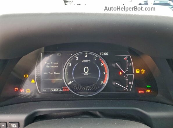 58ADZ1B17PU145286 2023 LEXUS ES Зеленый Вид щитка приборов