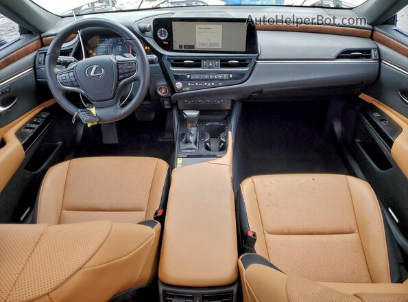 58ADZ1B17PU145286 2023 LEXUS ES Зеленый Вид панели приборов