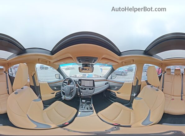 58ADZ1B17PU145286 2023 LEXUS ES Зеленый Панорамный вид салона 360°