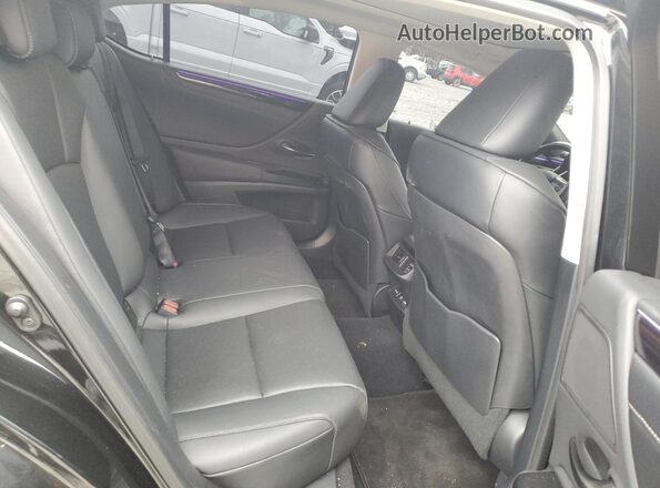 58ADZ1B18MU089189 2021 LEXUS ES Black Vista de los asientos traseros