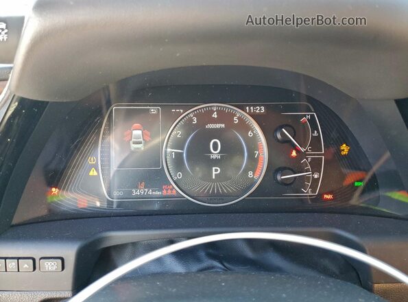58ADZ1B19PU153471 2023 LEXUS ES Белый Вид щитка приборов