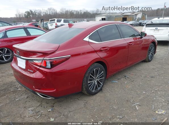 58ADZ1B1XPU153270 2023 LEXUS ES 350 Red Задня права чверть