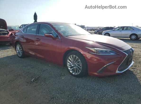 58AEA1C11MU009953 2021 LEXUS ES Красный Передняя правая четверть