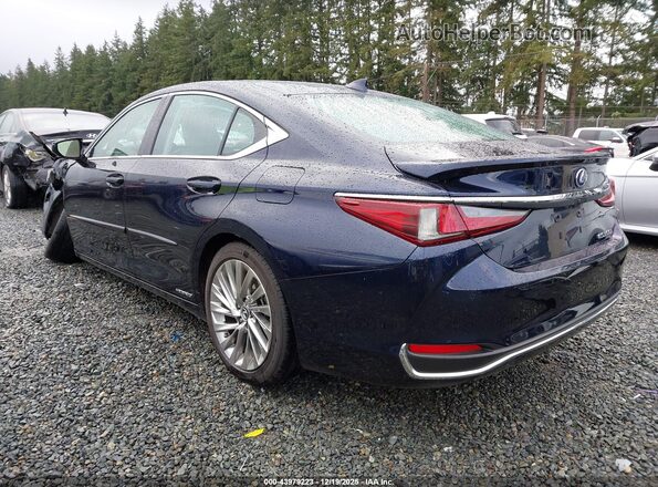 58AEA1C17MU010699 2021 LEXUS ES 300H Blue Trasero izquierdo