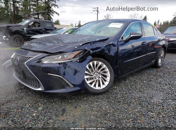 58AEA1C17MU010699 2021 LEXUS ES 300H Blue Vista tres cuartos delantera izquierda