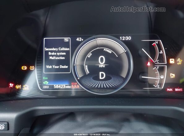 58AEA1C17MU010699 2021 LEXUS ES 300H Blue Vista de los asientos traseros