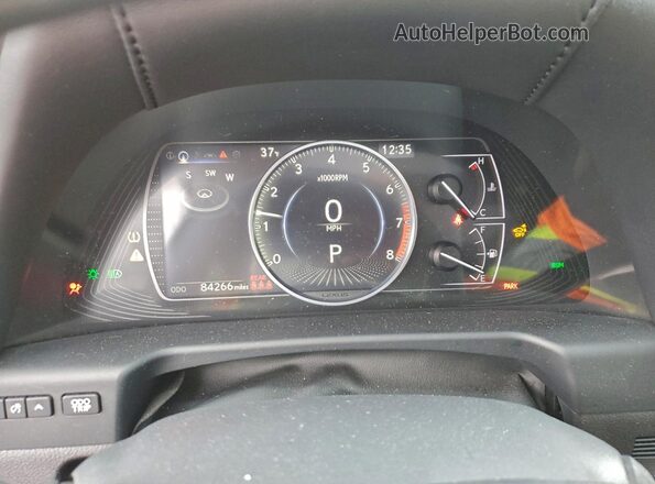58AEZ1B14LU054507 2020 LEXUS ES White Սարքավորումների վահանակի տեսք