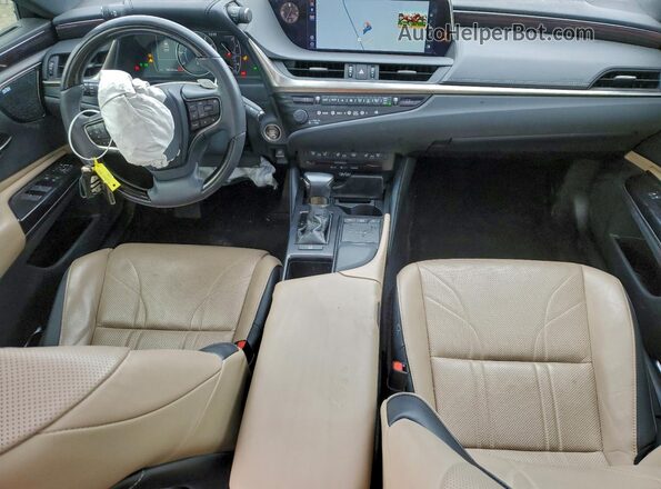58AEZ1B14LU054507 2020 LEXUS ES White Առջևի վահանակի տեսք