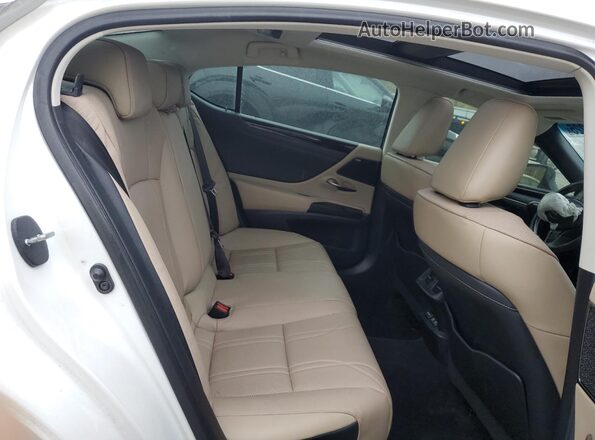 58AEZ1B14LU054507 2020 LEXUS ES White Հետևի նստատեղերի տեսք