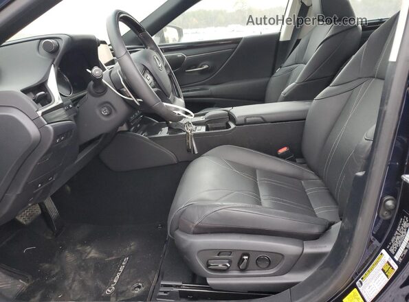 58AFZ1B13MU109891 2021 LEXUS ES Blue Vista interior delantera