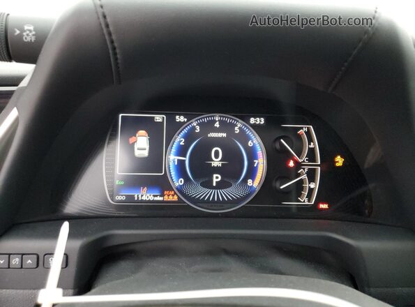 58AFZ1B13MU109891 2021 LEXUS ES Blue Vista del cuadro de instrumentos