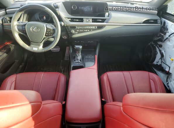 58AGZ1B17LU057717 2020 LEXUS ES White წინა პანელის ხედი