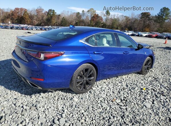 58AHZ1B13MU100245 2021 LEXUS ES Blue Trasero derecho