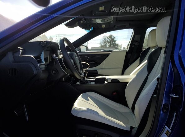 58AHZ1B13MU100245 2021 LEXUS ES Blue Vista interior delantera