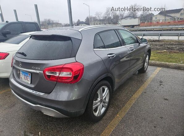 WDCTG4GB6JJ419015 2018 MERCEDES-BENZ GLA Gray 