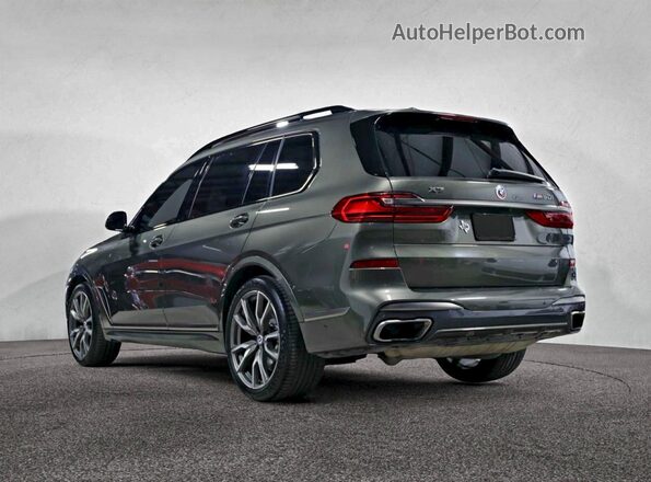 5UXCX6C0XN9M90214 2022 BMW X7 Green Հետևի աջ