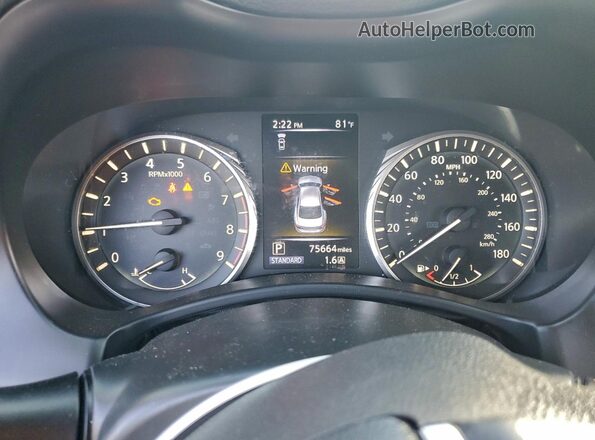 JN1EV7AP4LM206790 2020 INFINITI Q50 Black უკანა სავარძლების ხედი