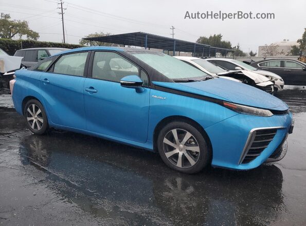 JTDBVRBD0HA003632 2017 TOYOTA MIRAI Blue Delantero derecho