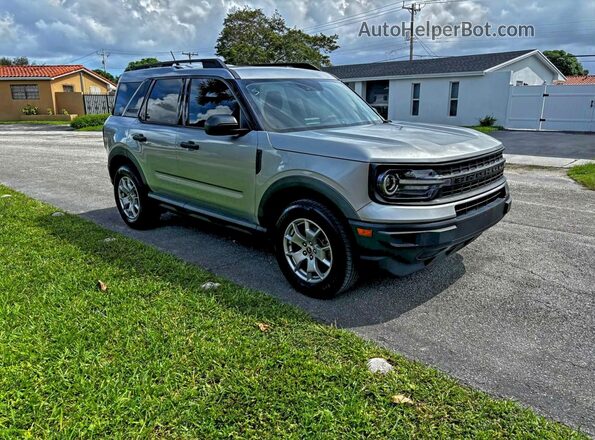 3FMCR9A62MRA68182 2021 FORD BRONCO Серебряный 
