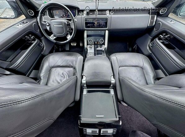 SALGS5SE9MA415972 2021 LAND ROVER RANGE Black Հետևի նստատեղերի տեսք