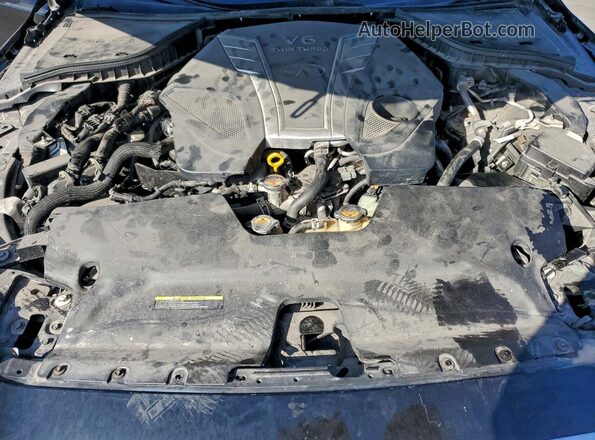 JN1EV7AP4LM206790 2020 INFINITI Q50 Black ძრავის განყოფილების ხედი