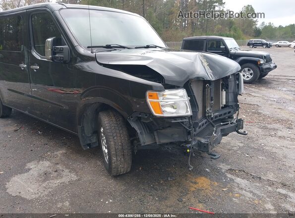 5BZAF0AA5HN852448 2017 NISSAN NV PASSENGER NV3500 HD Black 