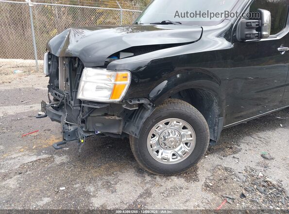 5BZAF0AA5HN852448 2017 NISSAN NV PASSENGER NV3500 HD Black 
