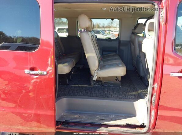 5BZAF0AA7HN851754 2017 NISSAN NV PASSENGER NV3500 HD Burgundy Вид наклейки з VIN-кодом