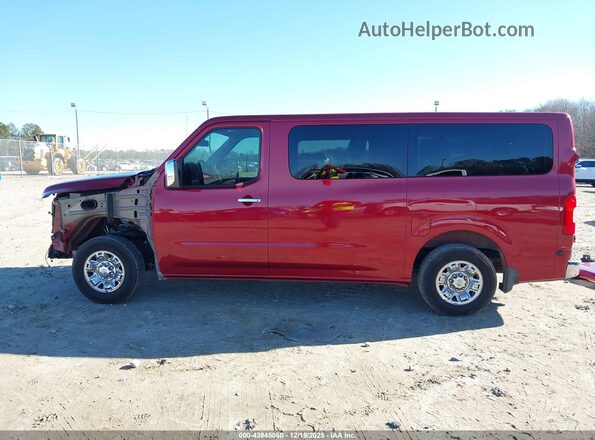 5BZAF0AA7HN851754 2017 NISSAN NV PASSENGER NV3500 HD Burgundy 