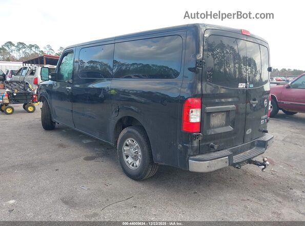 5BZAF0AA8GN855472 2016 NISSAN NV PASSENGER NV3500 HD Черный Задняя левая четверть