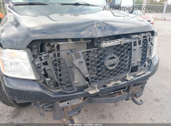 5BZAF0AA8GN855472 2016 NISSAN NV PASSENGER NV3500 HD Черный Вид спереди