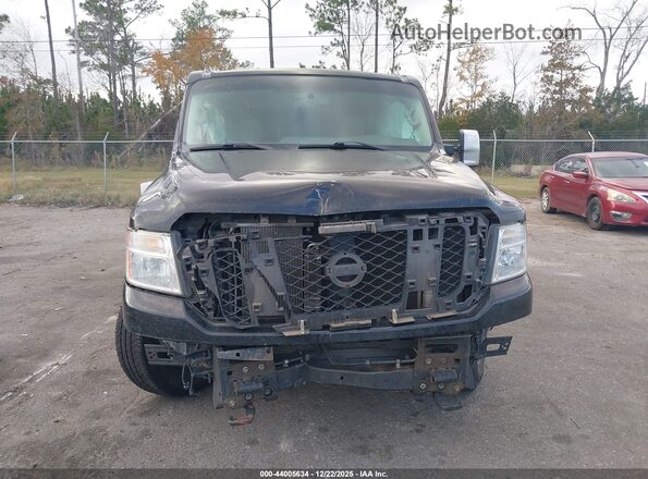 5BZAF0AA8GN855472 2016 NISSAN NV PASSENGER NV3500 HD Черный Вид щитка приборов