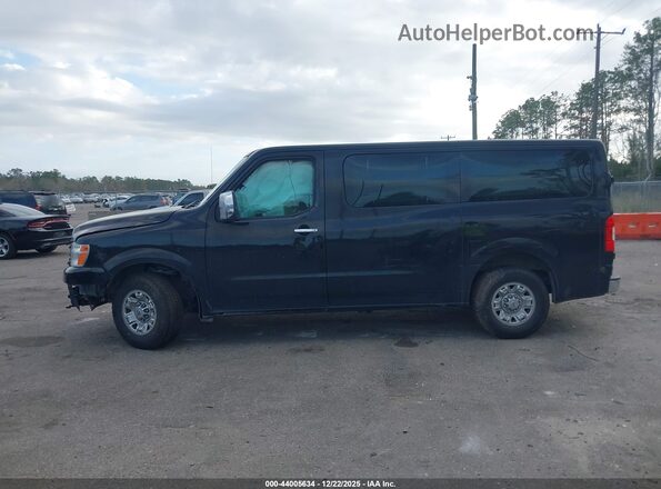 5BZAF0AA8GN855472 2016 NISSAN NV PASSENGER NV3500 HD Черный Панорамный вид салона 360°