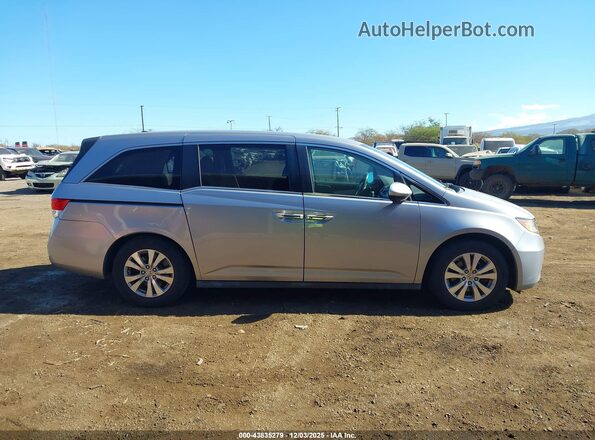 5FNRL5H36HB017831 2017 HONDA ODYSSEY Silver უკანა სალონის ხედი
