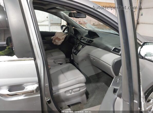 5FNRL5H64GB023751 2016 HONDA ODYSSEY Серый Вид салона спереди