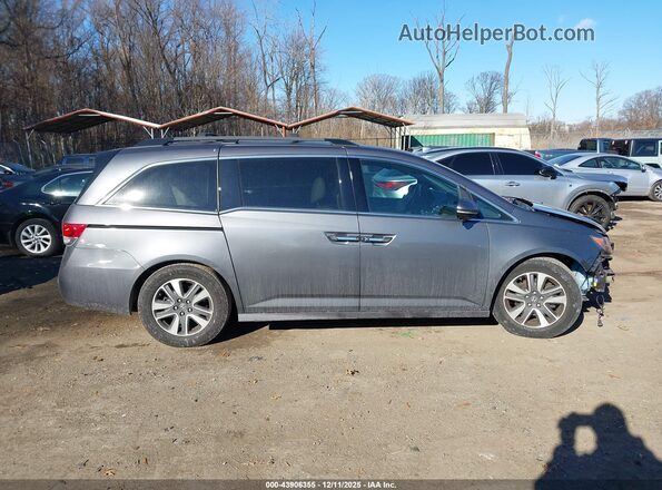 5FNRL5H9XHB019151 2017 HONDA ODYSSEY Gray Սալոնի հետևի տեսք
