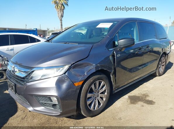 5FNRL6H29LB021734 2020 HONDA ODYSSEY Gray Front left