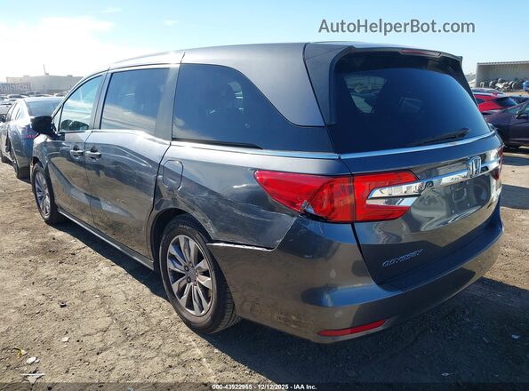 5FNRL6H29LB021734 2020 HONDA ODYSSEY Gray Rear left
