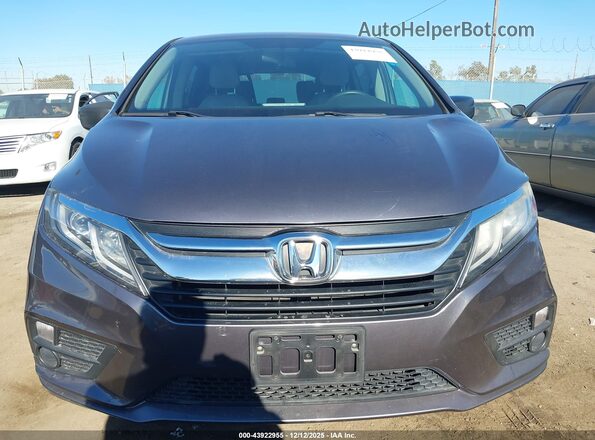 5FNRL6H29LB021734 2020 HONDA ODYSSEY Gray Instrument cluster view