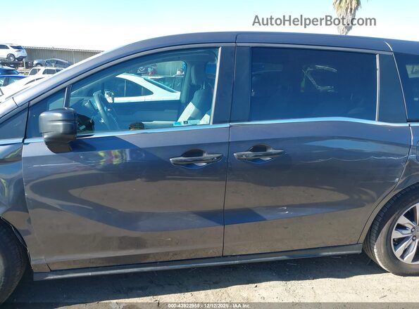 5FNRL6H29LB021734 2020 HONDA ODYSSEY Gray 360 interior view