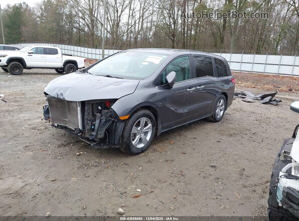 5FNRL6H51LB001360 2020 HONDA ODYSSEY Gray Передня ліва чверть