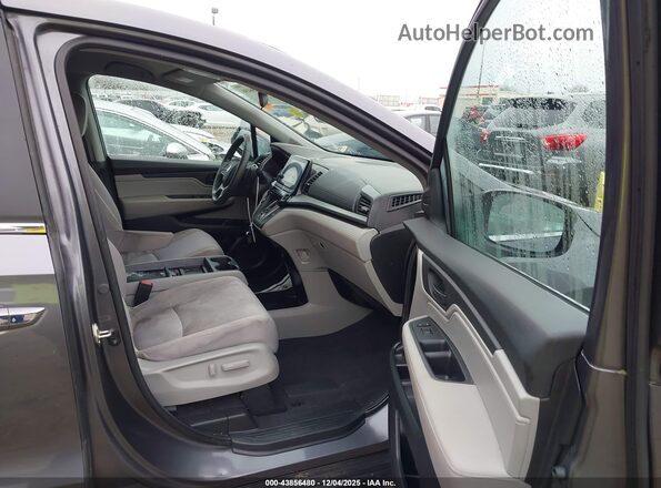 5FNRL6H51LB001360 2020 HONDA ODYSSEY Gray Вид салону спереду