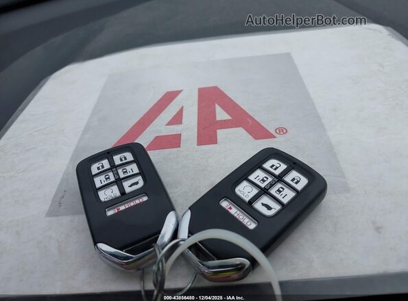 5FNRL6H51LB001360 2020 HONDA ODYSSEY Gray Вид панелі приладів