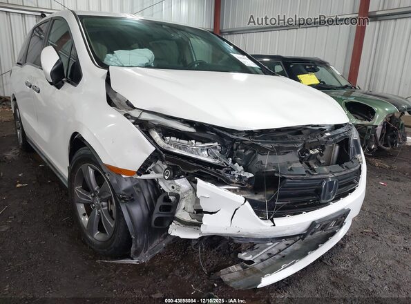 5FNRL6H51NB033227 2022 HONDA ODYSSEY Белый Вид спереди