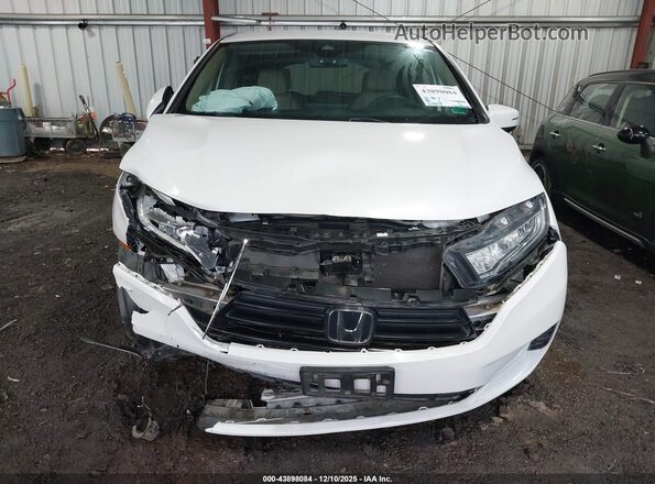 5FNRL6H51NB033227 2022 HONDA ODYSSEY Белый Вид задней части салона