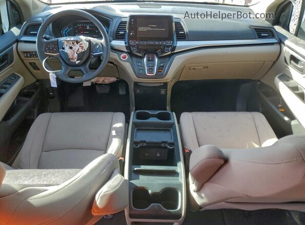 5FNRL6H51RB074074 2024 HONDA ODYSSEY Burgundy წინა პანელის ხედი
