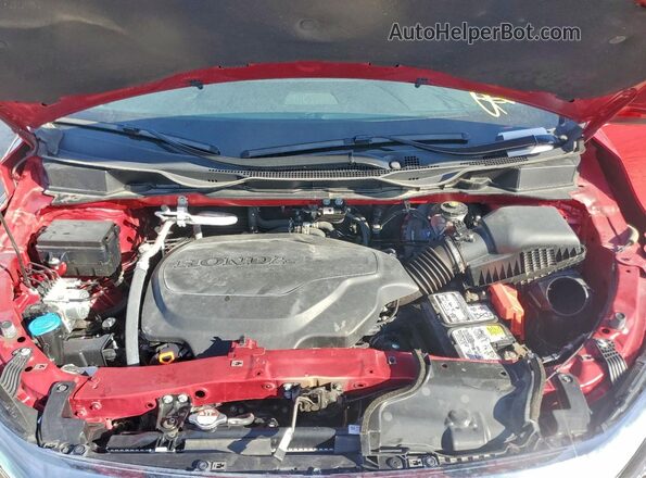 5FNRL6H51RB074074 2024 HONDA ODYSSEY Burgundy ძრავის განყოფილების ხედი